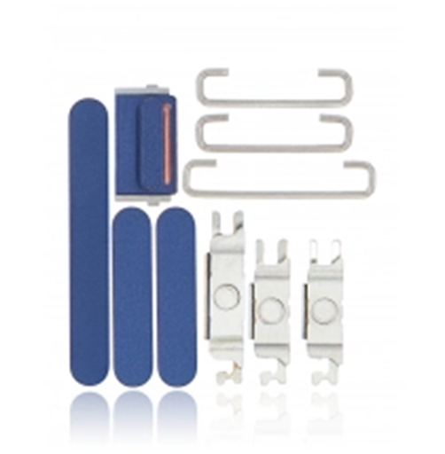 [SP-I12-HBPVS-BL] Hard Buttons (Power / Volume / Switch) For iPhone 12 (Blue) (Premium)