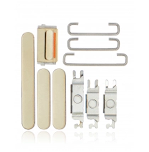 [SP-I12PM-HBPVS-GO] Hard Buttons (Power / Volume / Switch) For iPhone 12 Pro / 12 Pro Max (Gold) (Premium)