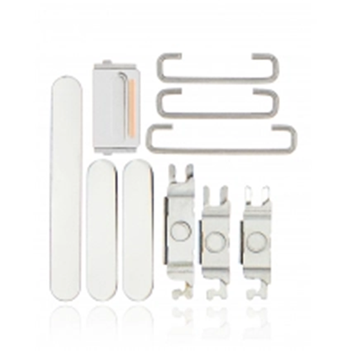 [SP-I12PM-HBPVS-SLV] Hard Buttons (Power / Volume / Switch) For iPhone 12 Pro / 12 Pro Max (Silver) (Premium)