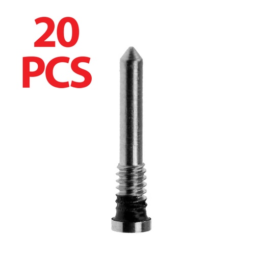 [SP-I13-BSCW-20-BK] Bottom Screw for iPhone X to 14 Pro Max  (20 Pack) (Black) (Premium)