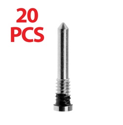 [SP-I13-BSCW-SI] Bottom Screws Compatible With Iphone X To 12 Pro Max / 13 / 13 Mini / 13 Pro / 13 Pro Max (Silver) (20 Pack)
