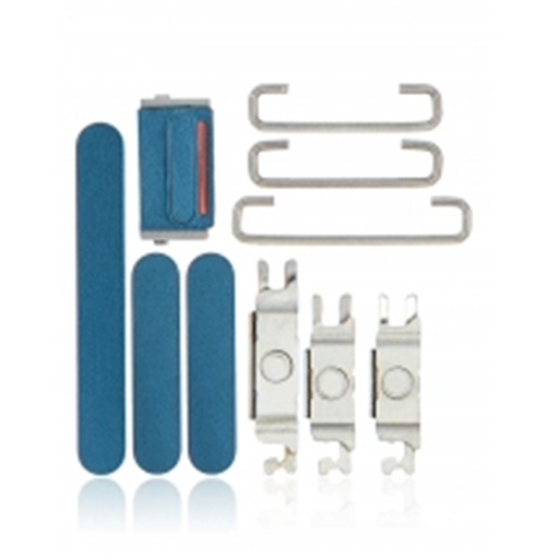 [SP-I13-HBPVS-BL] Hard Buttons (Power/Volume/Switch) For iPhone 13 / 13 Mini (Blue) (Premium)
