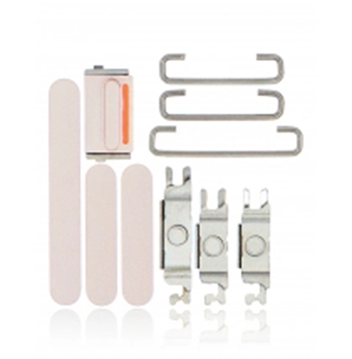[SP-I13-HBR-PN] Hard Buttons (Power/Volume/Switch) With iPhone 13 / 13 Mini (Pink)