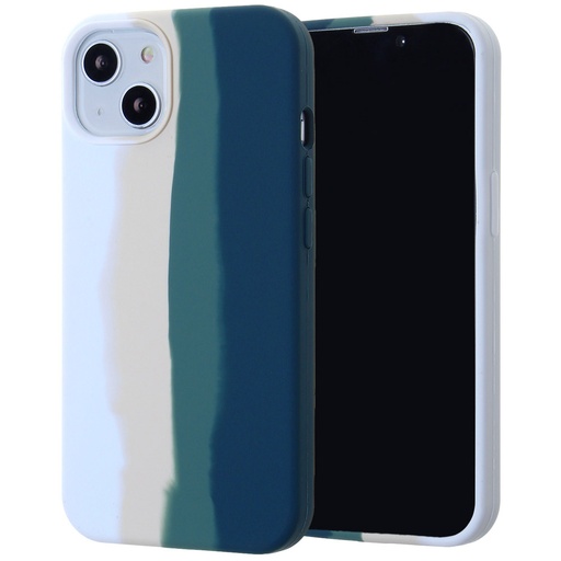 [CS-I14-TDP-WH] Slim Dual Protector Case for iPhone 14 / 13 - White