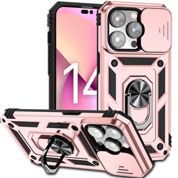 [CS-I14-TTC-ROGO] Titan Case for iPhone 14 / 13 - Rose Gold