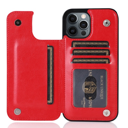 [CS-I14-WTCKW02-RD] WTCKW02 Case for iPhone 16e / 14 / 13 - Red