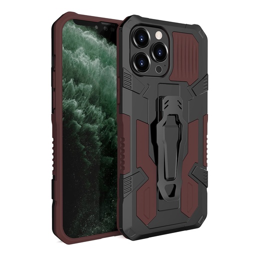 [CS-I14M-GRC-DBR] Gear Case for iPhone 14 Plus - Dark Brown
