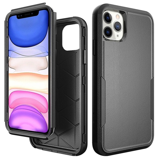 [CS-I14M-SLD-BK] Commander Combo Case for IPhone 15 Plus /14 Plus -  Black