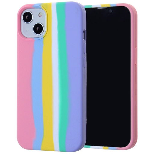 [CS-I14M-TDP-PN] Slim Dual Protector Case for iPhone 14 Plus - Pink