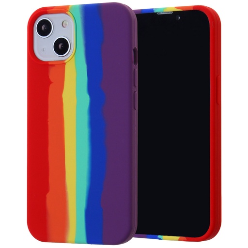 [CS-I14M-TDP-RD] Slim Dual Protector Case for iPhone 14 Plus - Red