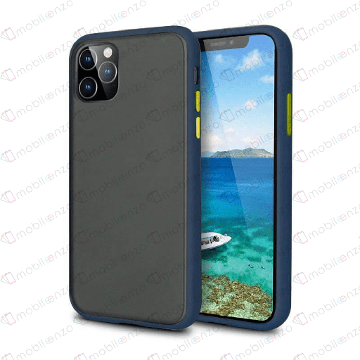 [CS-I14P-MTC-DBL] Matte Case for iPhone 14 Pro - Dark Blue