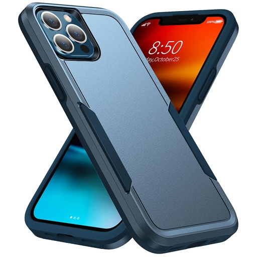 [CS-I14P-TLS-NA] Thick 2-Layers Shockproof Case for iPhone 14 Pro - Navy