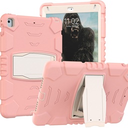 [CS-IP6-RGD-PN] Heavy Duty Rugged Case for iPad 5 / 6 / 9.7  - Pale Rose