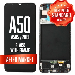 [LCD-A505-WF-STD] LCD Assembly for Samsung A50 (A505 / 2019) With Frame (Standard Quality)