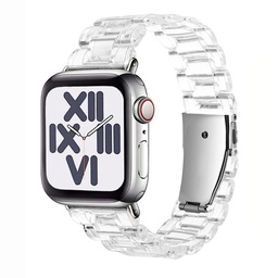 [CS-IW38-GCI-WH] Glacier clear iWatch Band  38/40/41mm - White