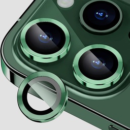 [TG-I13PM-RCL-GR] Ring Camera Lens w/HD Tempered Glass  for iPhone 13 Pro / 13 Pro Max (Alpine Green)