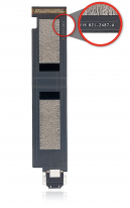[SP-IPR129-1ST-CP-GO-CL] Charging Port Flex Cable Compatible For iPad Pro 12.9" 1st Gen (2015) (Cellular Version) (Silver / Gold)