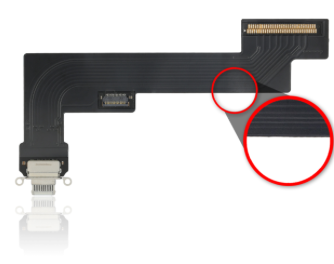 [SP-IPA5-CPFC-WIFI-WH] Charging Port Flex Cable For iPad Air 4 / Air 5 (WiFi Version) (Premium) (White)