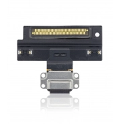 [SP-IPA3-CP-PM-BK] Charging Port Flex Cable Compatible For iPad Air 3 (Soldering Required) (Premium) (Black)