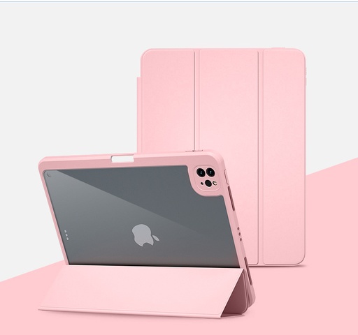 [CS-IP10-CBM-PN] Clear Back Magnet Case for iPad 11 (2025) / iPad 10 (2022) - Pink