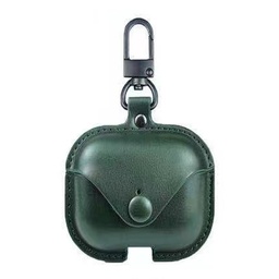 [CS-AP3-LB-GR] Leather Bag Case for AirPods (3rd Gen) - Green