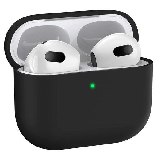 [CS-AP3-PMS-BK] Premium Silicone Case for AirPods (3rd Gen) - Black