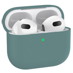 [CS-AP3-PMS-GN] Premium Silicone Case for AirPods (3rd Gen) - Green  (Pine Needle)