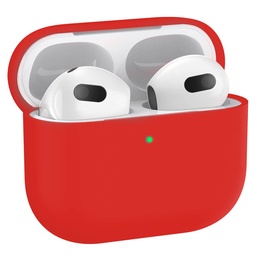 [CS-AP3-PMS-RD] Premium Silicone Case for AirPods (3rd Gen) - Red
