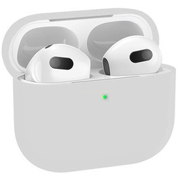 [CS-AP3-PMS-WH] Premium Silicone Case for AirPods (3rd Gen) - White