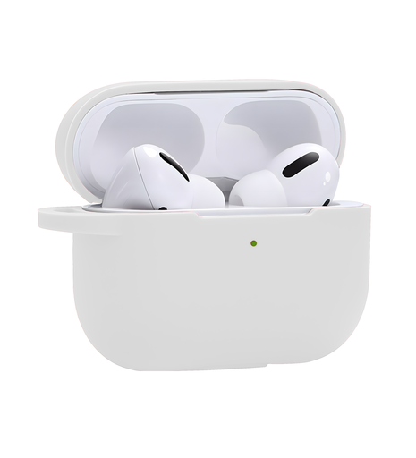 [CS-APP2-PMS-WH] Premium Silicone Case for AirPods Pro (2nd Gen) - White