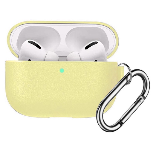 [CS-APP2-PMS-YL] Premium Silicone Case for AirPods Pro (2nd Gen) - Yellow