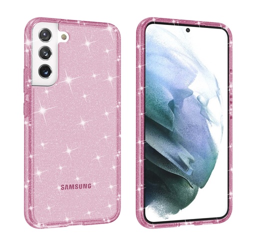 [CS-S23-TSP-PN] Transparent Sparkle Case for Galaxy S23 - Pink