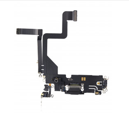 [SP-I14P-CD-BK] Charging Port Flex Cable Compatible For iPhone 14 Pro (Premium) (Space Black)