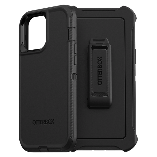 [77-83430] Otterbox - Defender Case For Apple Iphone 13 Pro Max  /  12 Pro Max - Black