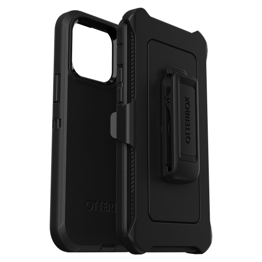 [77-88390] Otterbox - Defender Case For Apple Iphone 14 Pro Max  - Black