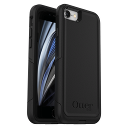 [77-56650] Otterbox - Commuter Case For Apple Iphone Se 2022  /  Se 2020  /  8  /  7 - Black