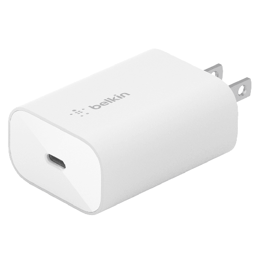 [WCA004DQWH] Belkin - Boost Charge 25w Usb C Pd Pps Wall Charger - White