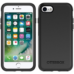 [77-56669] Otterbox - Symmetry Case For Apple Iphone Se 2022  /  Se 2020  /  8  /  7 - Black