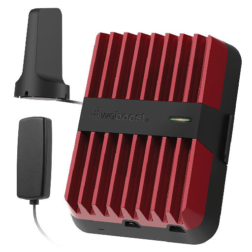 [470154] Weboost - Drive Reach Cellular Signal Booster Kit With Magnetic Antenna - Red And Black