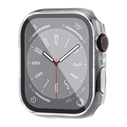 [CM050486] Case-mate - Tough Case With Integrated Glass Screen Protector For Apple Watch 45mm - Clear