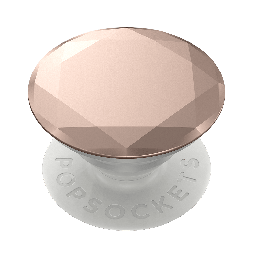 [800491] Popsockets - Popgrip Premium - Metallic Diamond  Rose Gold
