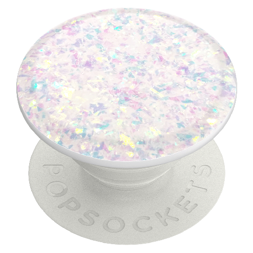 [803751] Popsockets - Popgrip Premium - Iridescent Confetti White