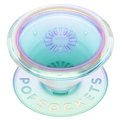 [805443] Popsockets - Popgrip Premium - Clear Iridescent