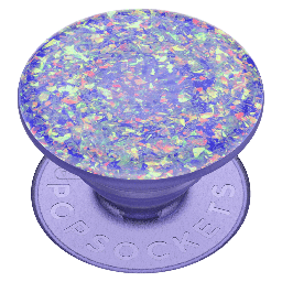 [805969] Popsockets - Popgrip Premium - Iridescent Confetti Ice Purple