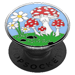 [806205] Popsockets - Popgrip Premium - Enamel Fun Guy