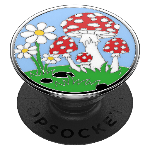 [806205] Popsockets - Popgrip Premium - Enamel Fun Guy