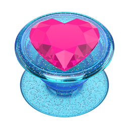 [806235] Popsockets - Popgrip Premium - Bon Bon Ice Blue Heart