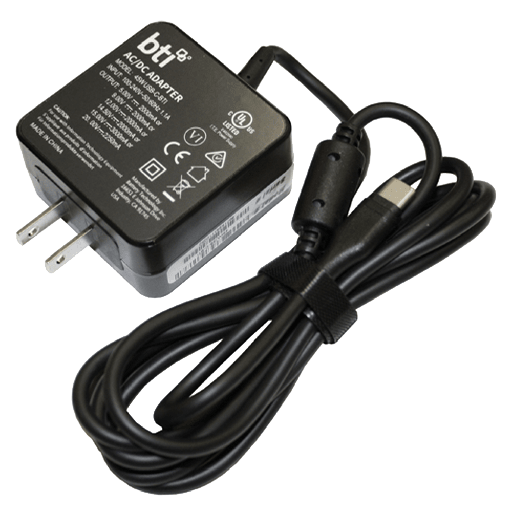 [45WUSB-C-BTI] Bti - Ac Adapter 45w For Usb Type C Laptops - Not Retail Packaged - Black