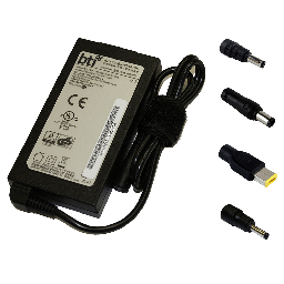 [LEN65W-S-UNIV] Bti - Ac Adapter 65w For Most Lenovo Devices Includes 4 Interchangeable Tips - Not Retail Packaged - Black