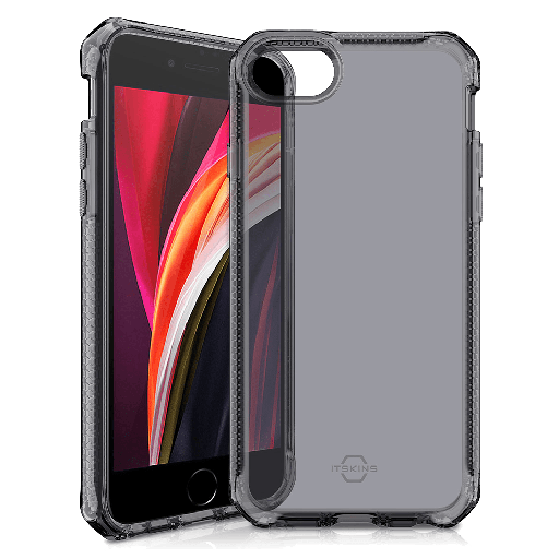 [APS2-SPECM-SMOK] Itskins - Spectrum Clear Case For Apple Iphone Se 2022  /  Se 2020  /  8  /  7  /  6s  /  6 - Smoke